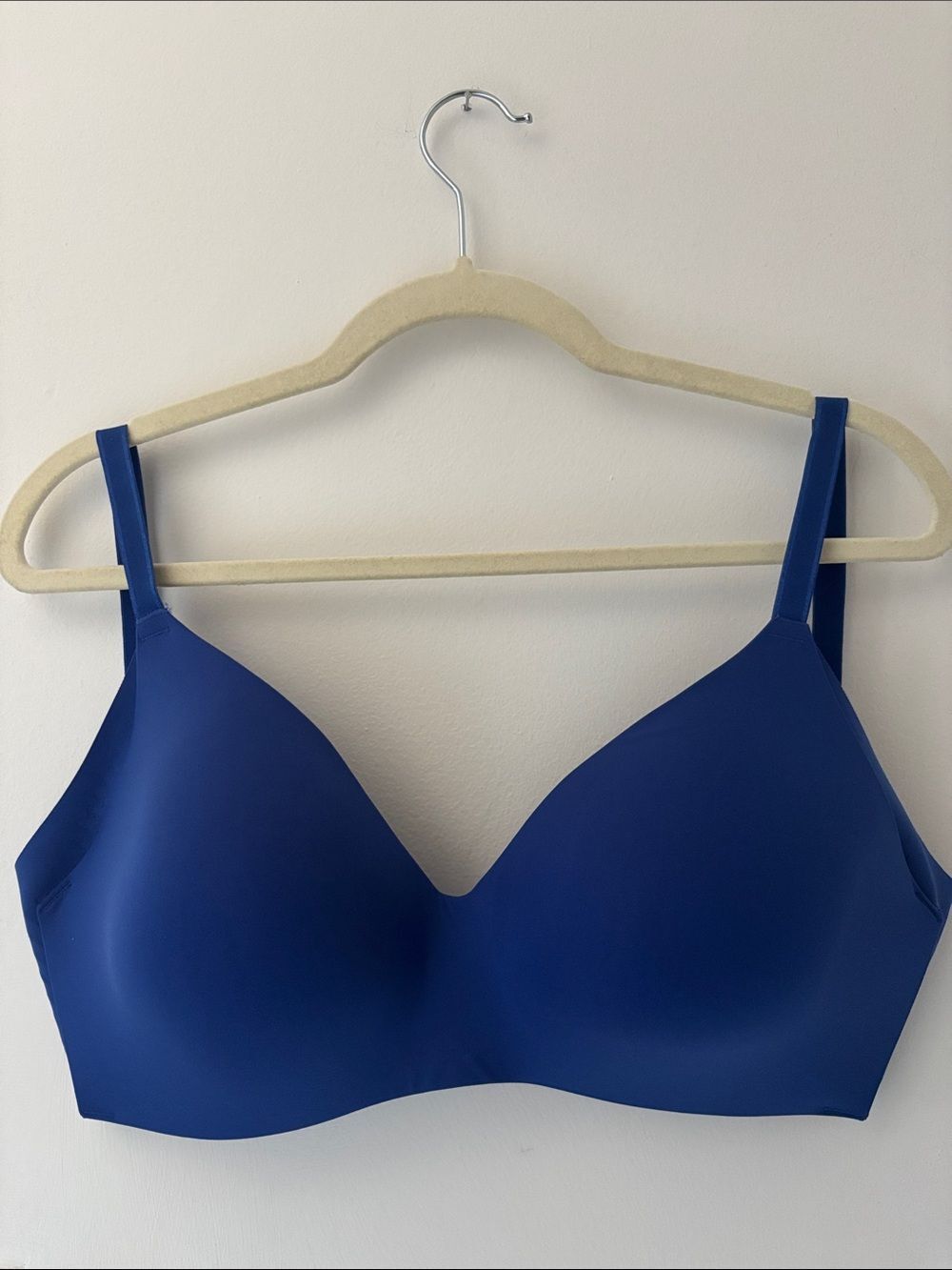 Knix Seamless Molded T-Shirt Bra Deep Blue Size 6+